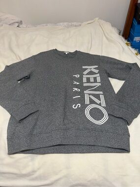 Kenzo Paris Dark Gray Crewneck Sweatshirt Women’s Large